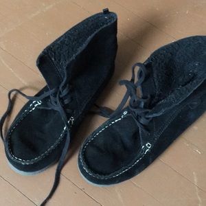 AEO moccasin booties